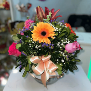 Pecera mix de flores y colores