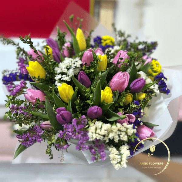 Ramo mix de tulipanes 🌷