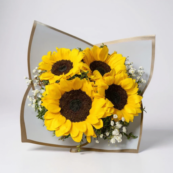 Ramo de 4 girasoles