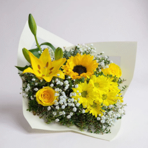 Ramo amarillo mix pequeño