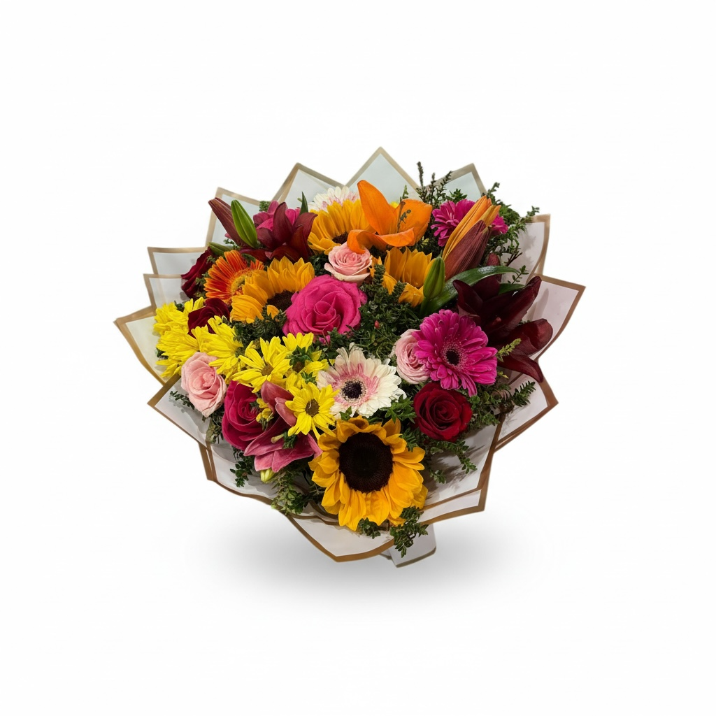 Ramo mix surtido de flores grande