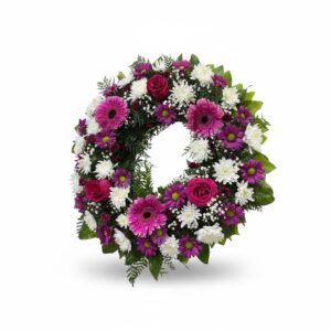 Corona fucsia